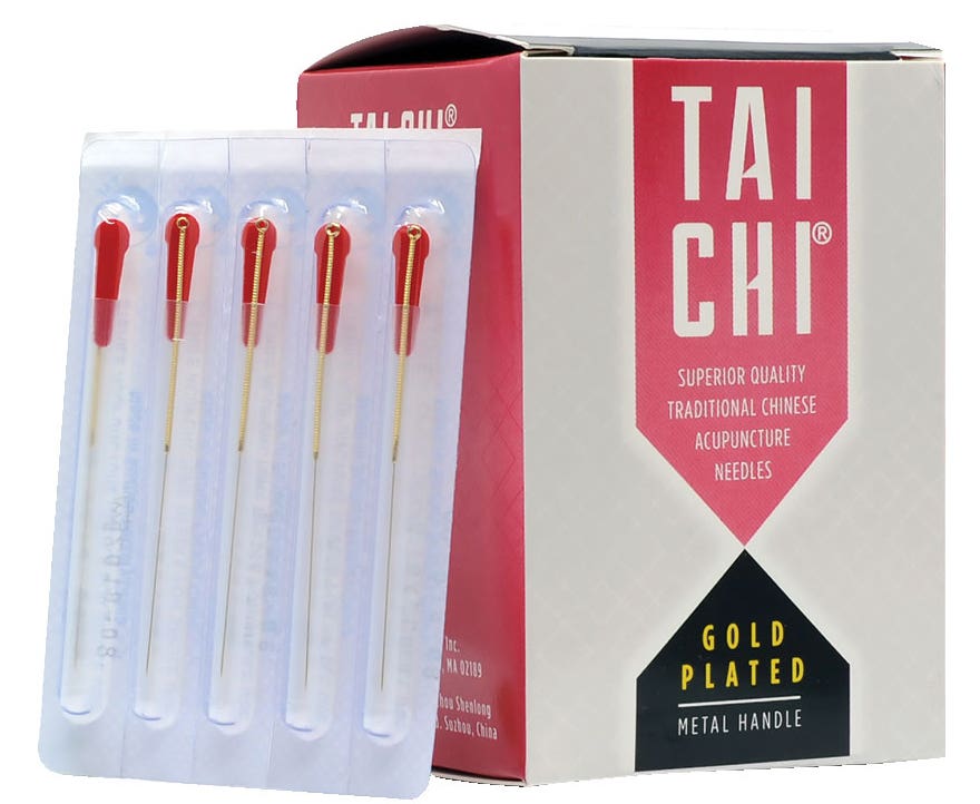 TaiChi™24KGoldPlatedAcupunctureNeedles