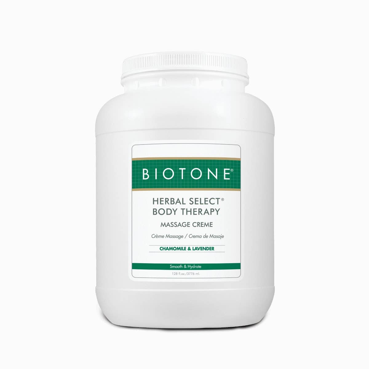 BIOTONE® Herbal Select® Body Massage Creme, 1 Gallon