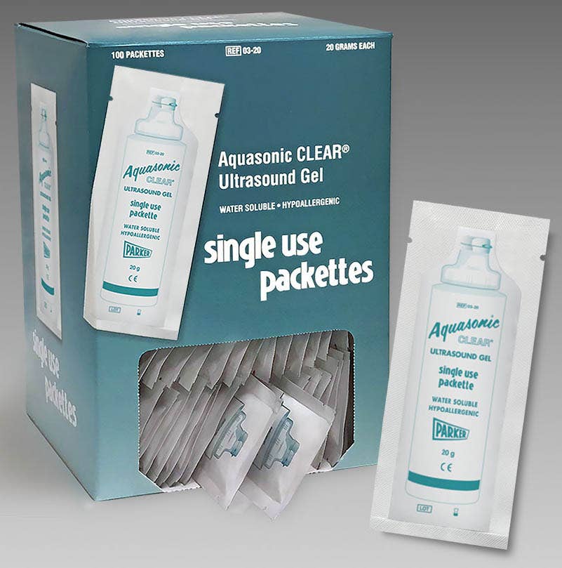 AquasonicClear®SingleUsePrecisionFlowPackettes™