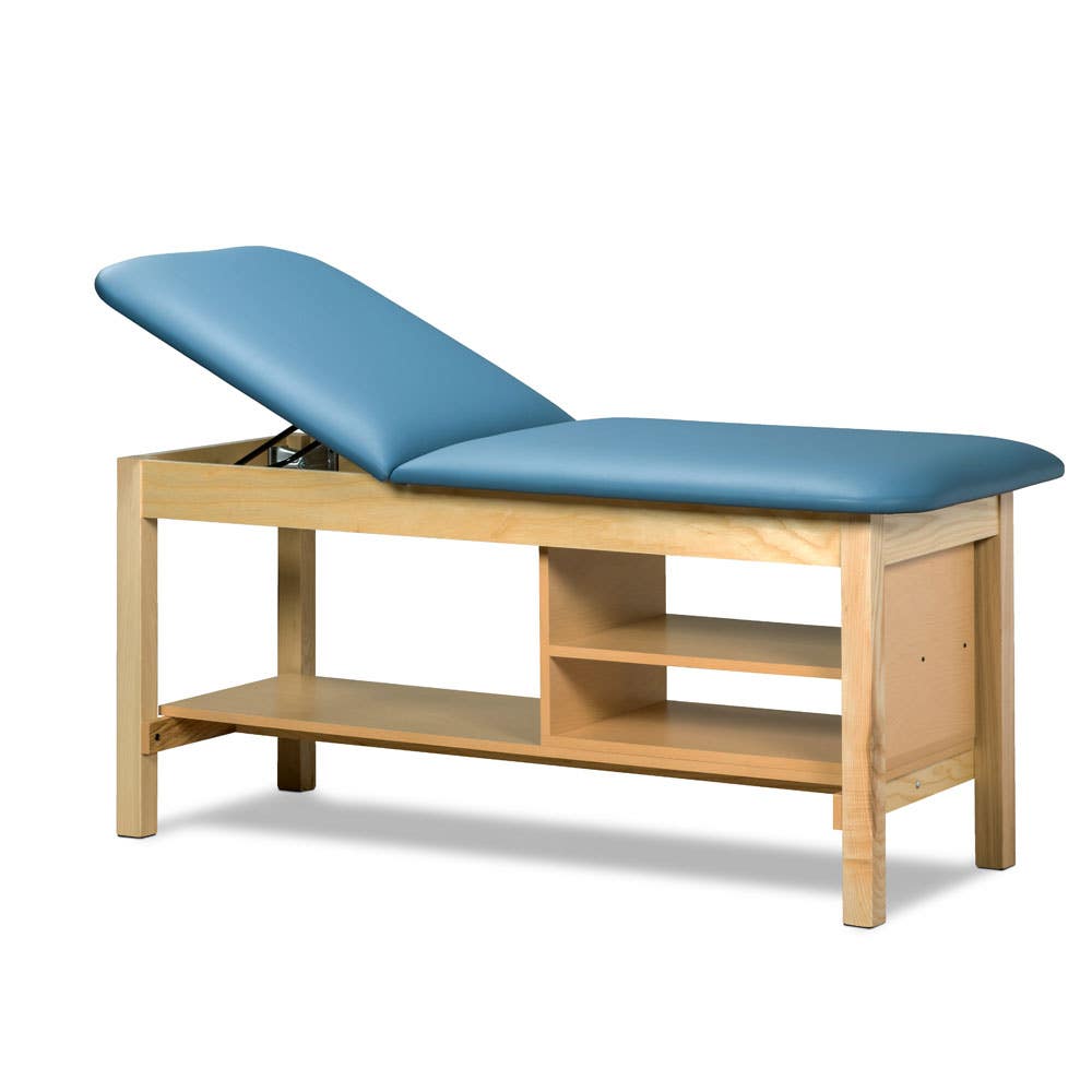 StraightLineTreatmentTableW/3Shelves,30