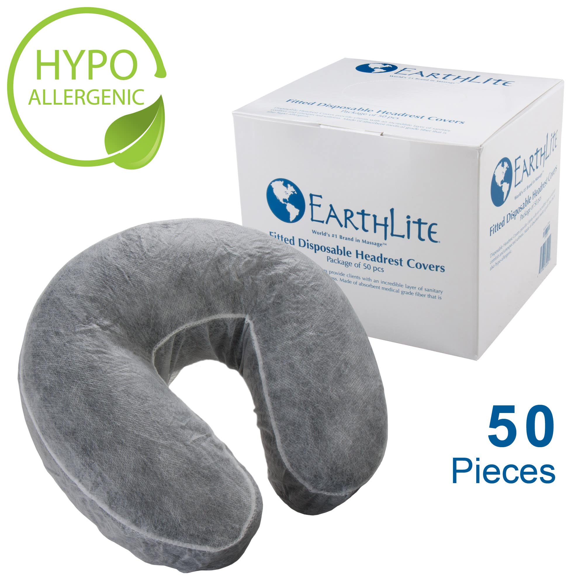 EarthLite®DisposableFittedFaceCradleHeadrestCovers-50pack