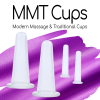 MMT Classic Facial Silicone Cupping Set - 4 Cups