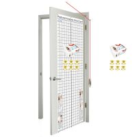 Kent Health Posture Analysis Grid Chart – Space Saver with Grommets and Plumb Bob Kit