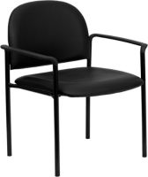 Flash Chair with Arms, Black