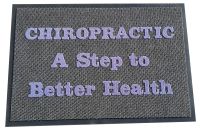 Chiropractors Floor Mat - - Non Skid Floor Mat