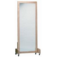 Adult Posture Mirror with Floor Stand and Casters
