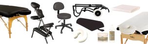 NRG® Executive Karma Portable Massage Table & Grasshopper Portable Massage Chair Package