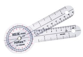  Baseline Hi-Res Plastic 6 Goniometer 360 Degree