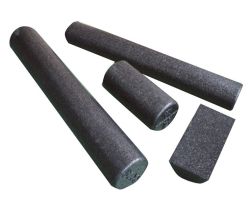 CanDo® High Density Black Foam Therapy Rolls