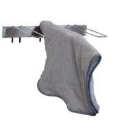 Wall Mounted Stainless Steel Drying Rack, 3 Bracket