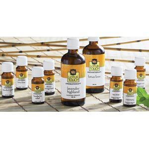 Lotus Touch® Single-Note Essential Oils - 100% Pure - 100 ml Bottles