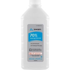 Swan® Isopropyl Alcohol 70% Bottle 16 oz. - Each