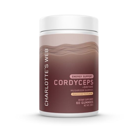 Charlotte’s Web™ Cordecyps+shiitake Energy Support Gummies
