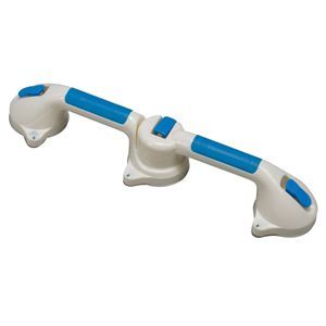 Mabis DMI Suction Cup Grab Bar with 180 Degree Swivel