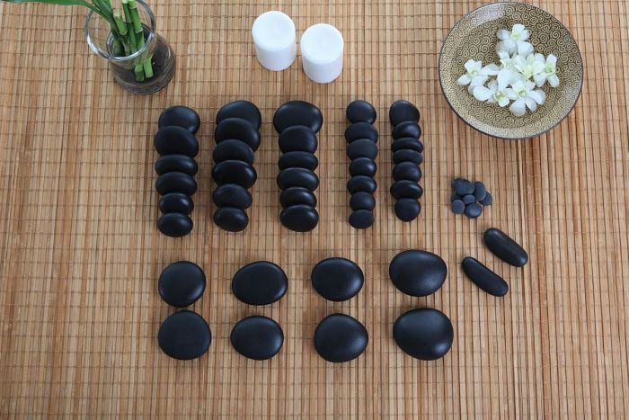 Hot Stone Massage 50Pc Set