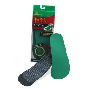 Spenco ThinSole Orthotics, 3/4 length