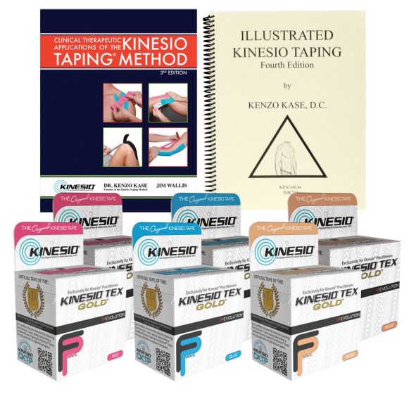 Kinesio Taping Starter Kit With Tex Gold FP Tapes