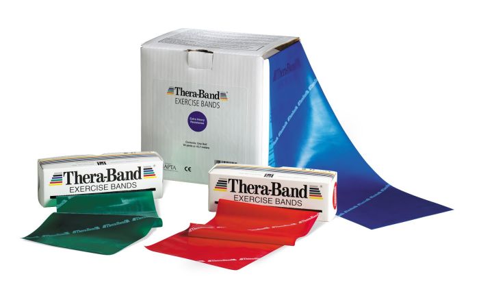 Thera-Band Professional Resistance Band, 6 Yd Dispenser Box
