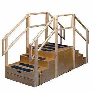 Training Stairs With Bus Step