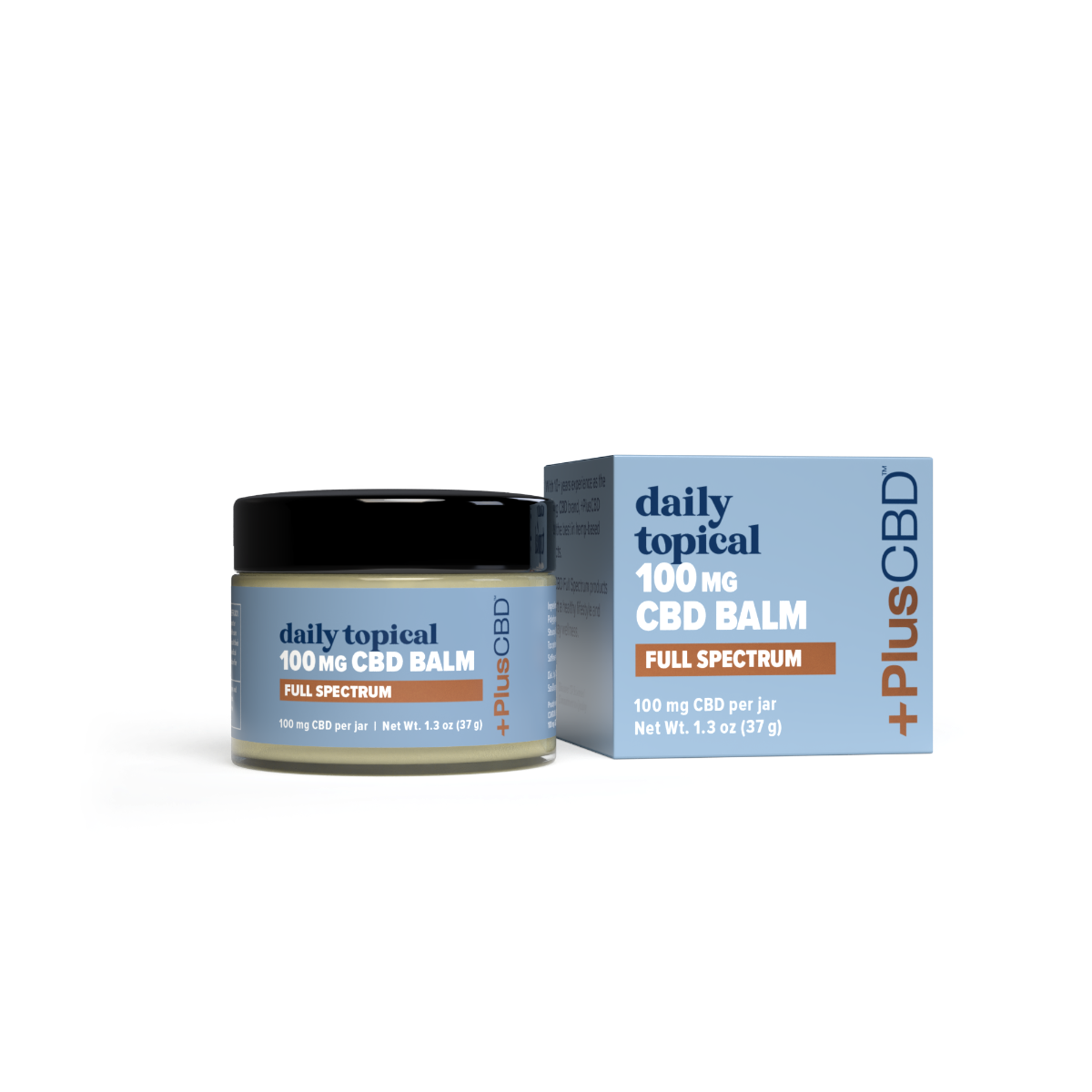 PluscbdOilBalmGoldFormulaExtraStrength1.3Oz