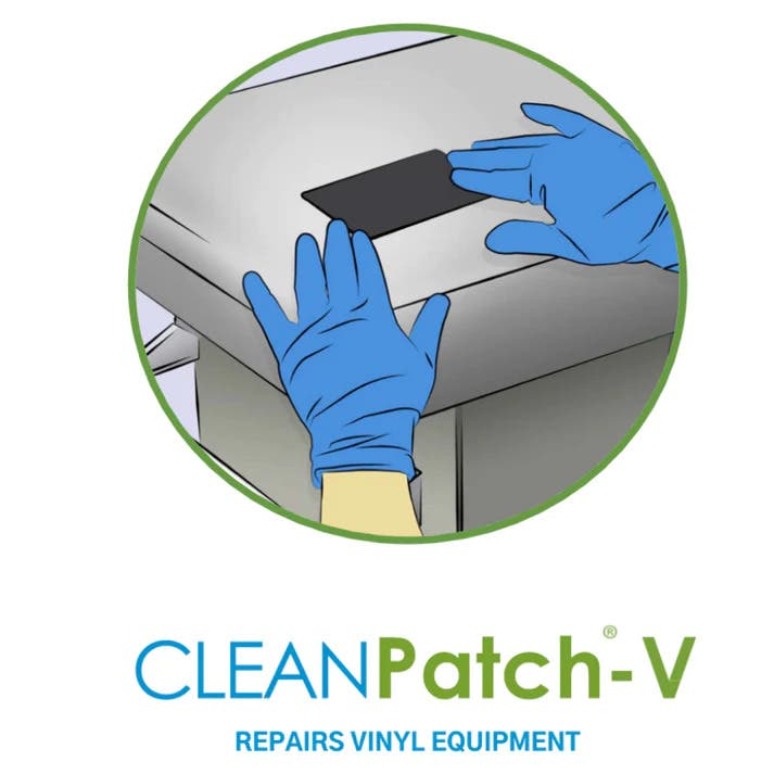 CleanPatch-VSmall:1.8x4strip,vinyladhesivepatch,-10/BX
