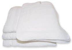 Washcloth 12"X12" White 12 Pack