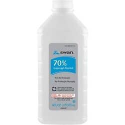 Swan® Isopropyl Alcohol 70% Bottle 16 oz. - Each