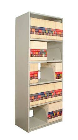 Datum 4Post X-Ray Starter 5 Adjust. Shelves 36"W