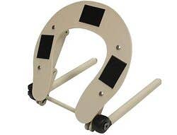 CUSTOM CRAFTWORKS 8" CLASSIC ADJUSTABLE FACE REST BASE (BEIGE)