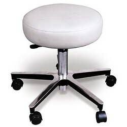 Stool Galaxy Long Cylinder 22-29" Deluxe Chrome