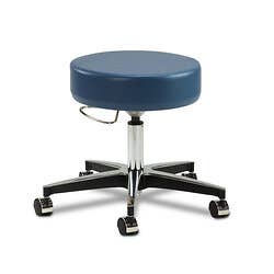 5 Leg Pneumatic Stool 19.5"-24.5"H