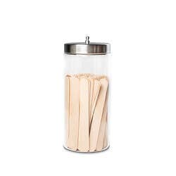 Tech-Med® Glass Medical Sundry Jars - Dressing Jars