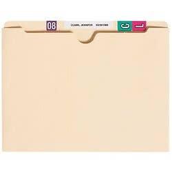 Manila File Pocket (Non-Expandable), 100/Box
