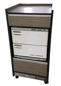Custom Craftworks™ Signature Spa Series Trolley Cart - Wood Stain Upgrade
