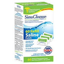 Sinucleanse Saline Refills 60/Package
