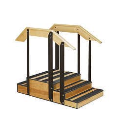 Small Up & Down Staircase 30"