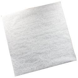 Scrip Headrest Squares, No Slot, 12X12, 1000,White
