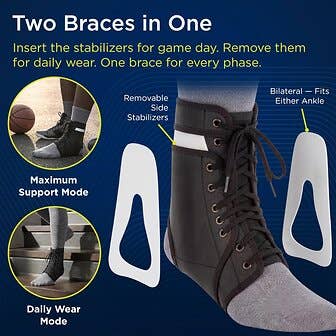 ScripHessco NEXT-GEN Lace-Up Ankle Brace