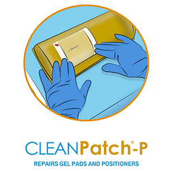 CleanPatch. Variety Kit: 5 (2in), 3(3.5''x3.5''), 2(3.5''X6''). - 10/BX