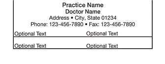 X-Ray ID Printer Cards Printed Form, 1000/Box