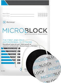 Richmar®MicroBlock Anti-Microbial Electrodes - 2" Round 4/pk