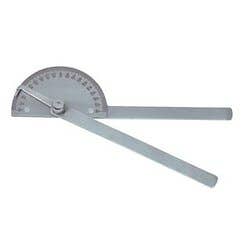 Baseline Stainless Steel 180 Degree Goniometer 8"