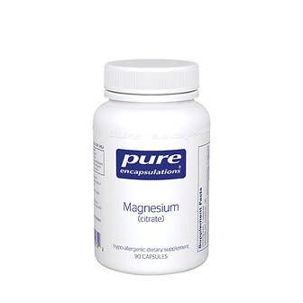Pure Encapsulations Magnesium Citrate 90 Caps/Btl