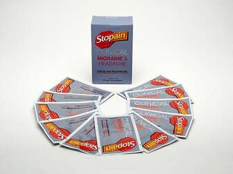 Stopain® Clinical Migraine & Headache Shelf Box