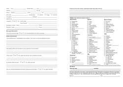 Client Intake Form Pack Of 100