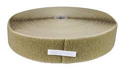 Velcro 2" loop, 25 yard, tan