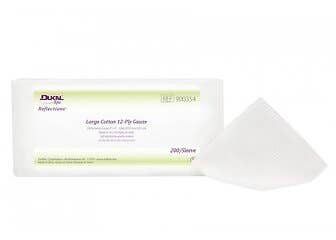 DUKAL Reflections™ Large Gauze Facial Wipes 4" x 4" 200/pack