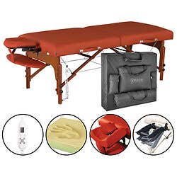 Master Massage Dolce LX Therma Top Package With Memory Foam