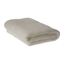 Premium Bath Towel 27"X50" White Cotton
