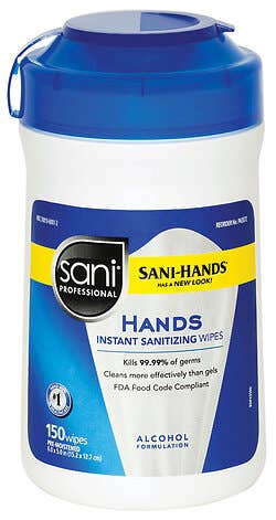 Sani-Hands Instant Sanitizing Wipes